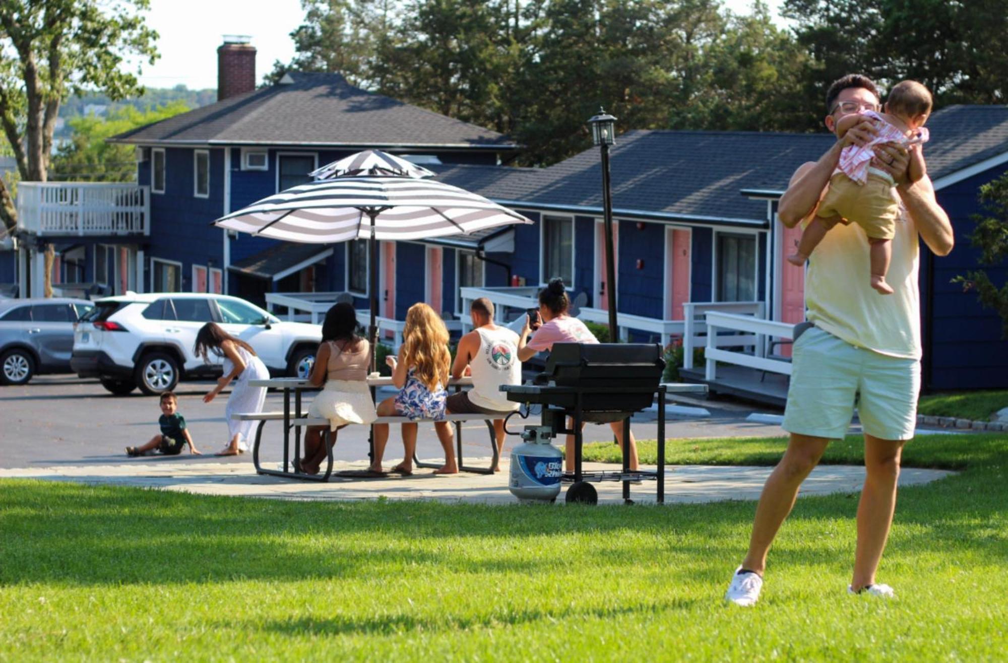 Ocean View Terrace Motel Hampton Bays Bagian luar foto